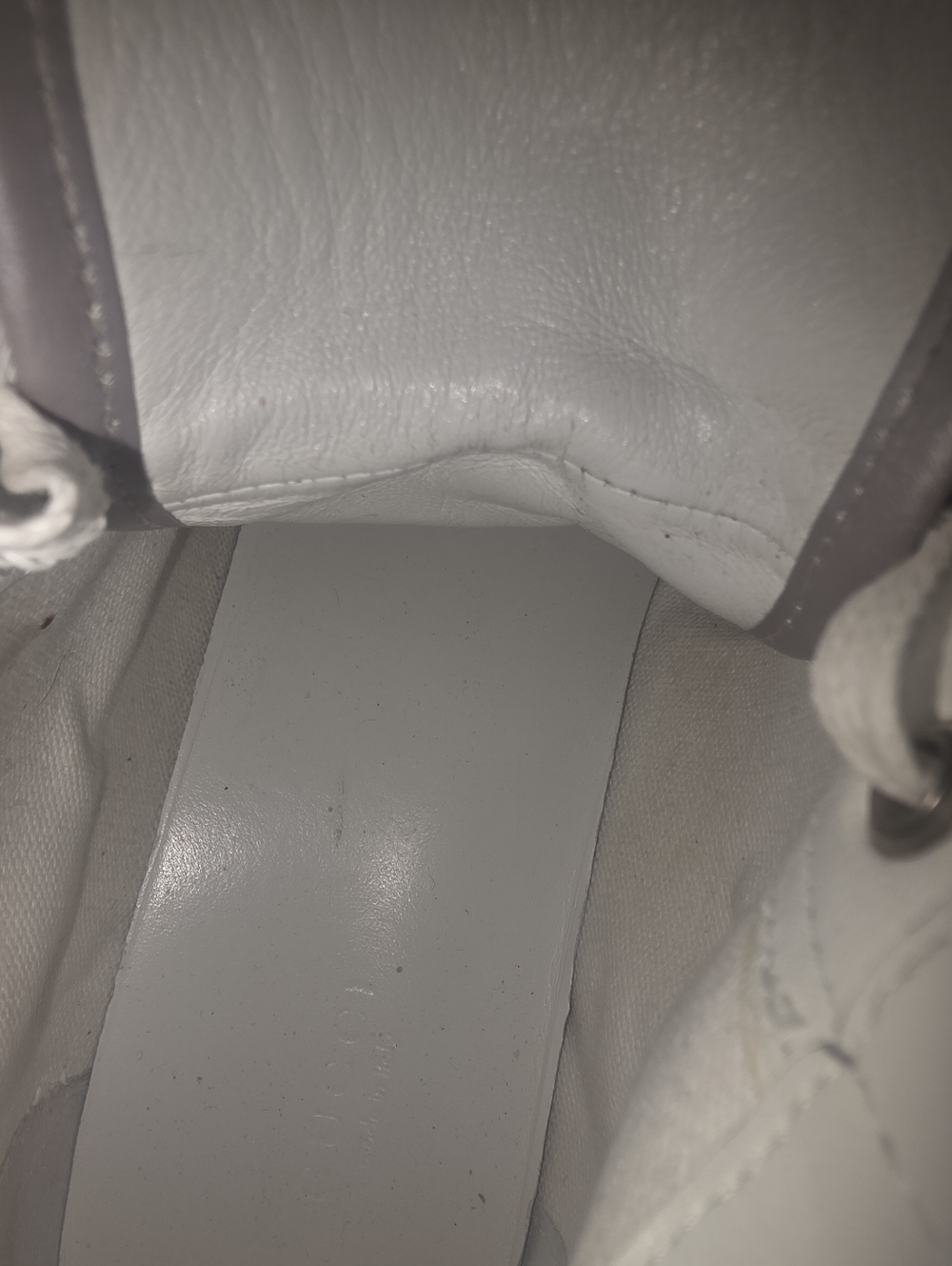 Gucci Silver High-Top Sneakers with Signature Monogram and Web Stripe - Picture 10 of 11